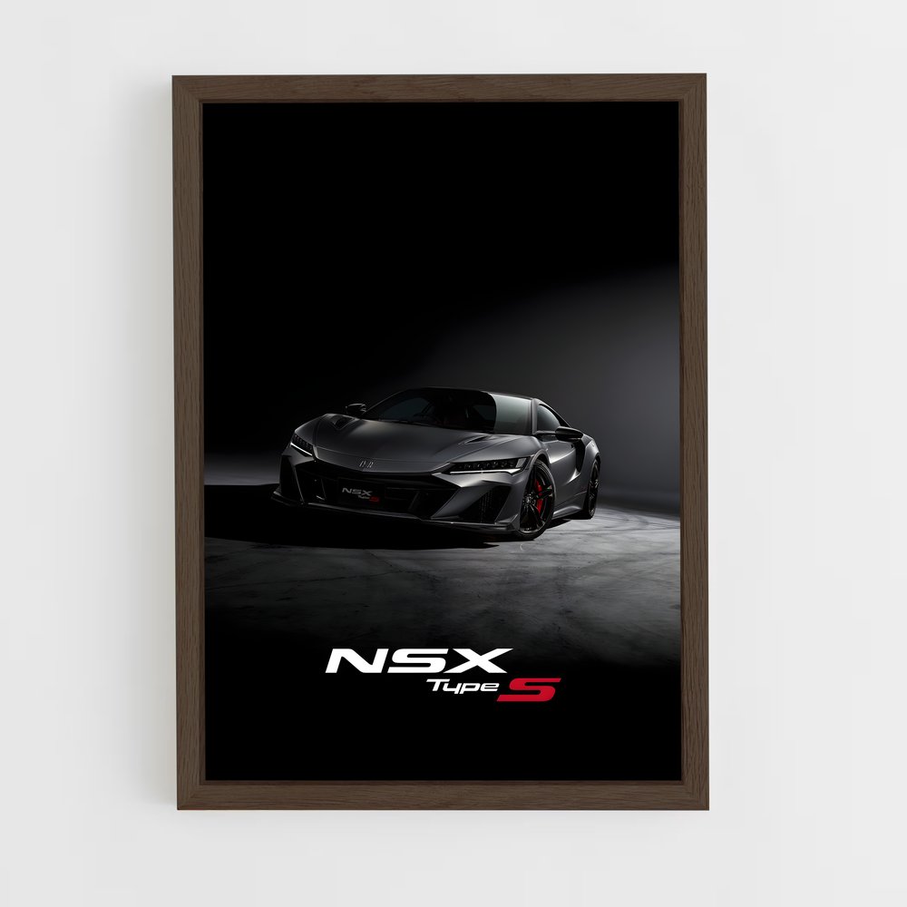 Poster Nsx de type – affiche Honda (vue 5)